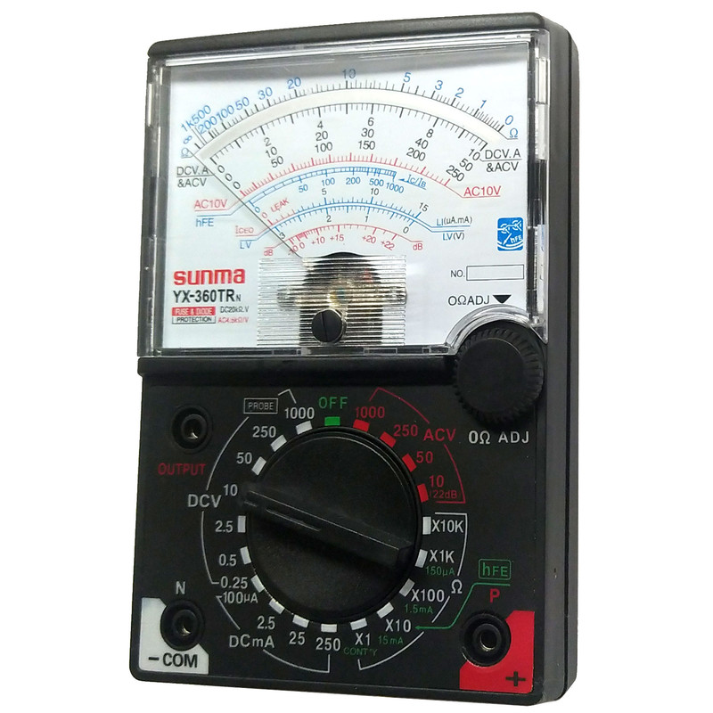 مولتی متر آنالوگ سانوا مدل YX-360TR N
