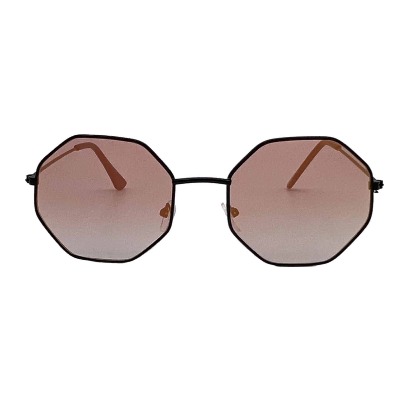 عینک آفتابی زنانه و مردانه مدل چند ضلعی عدسی uv400