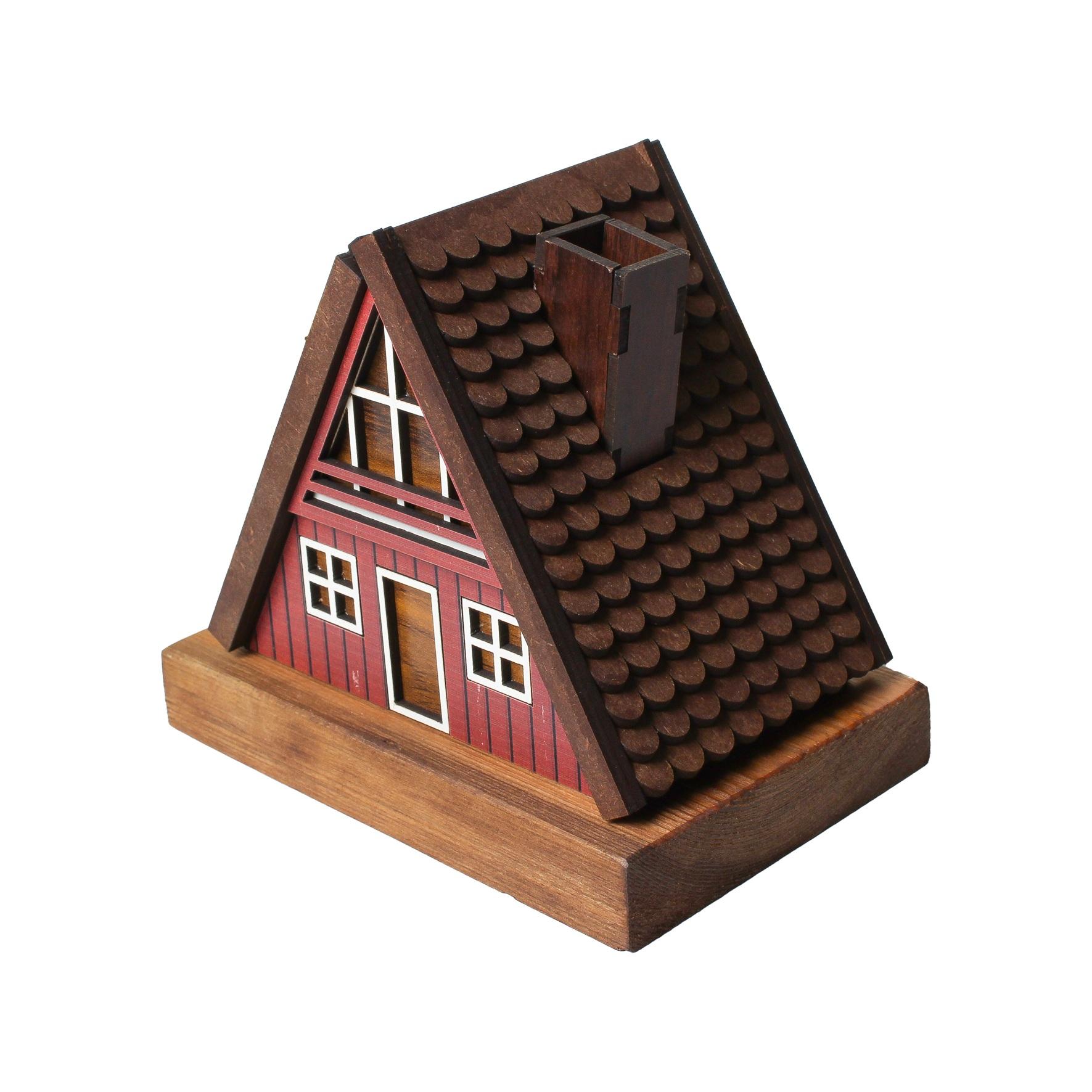 جاعودی طرح کلبه چوبی سوئیسی