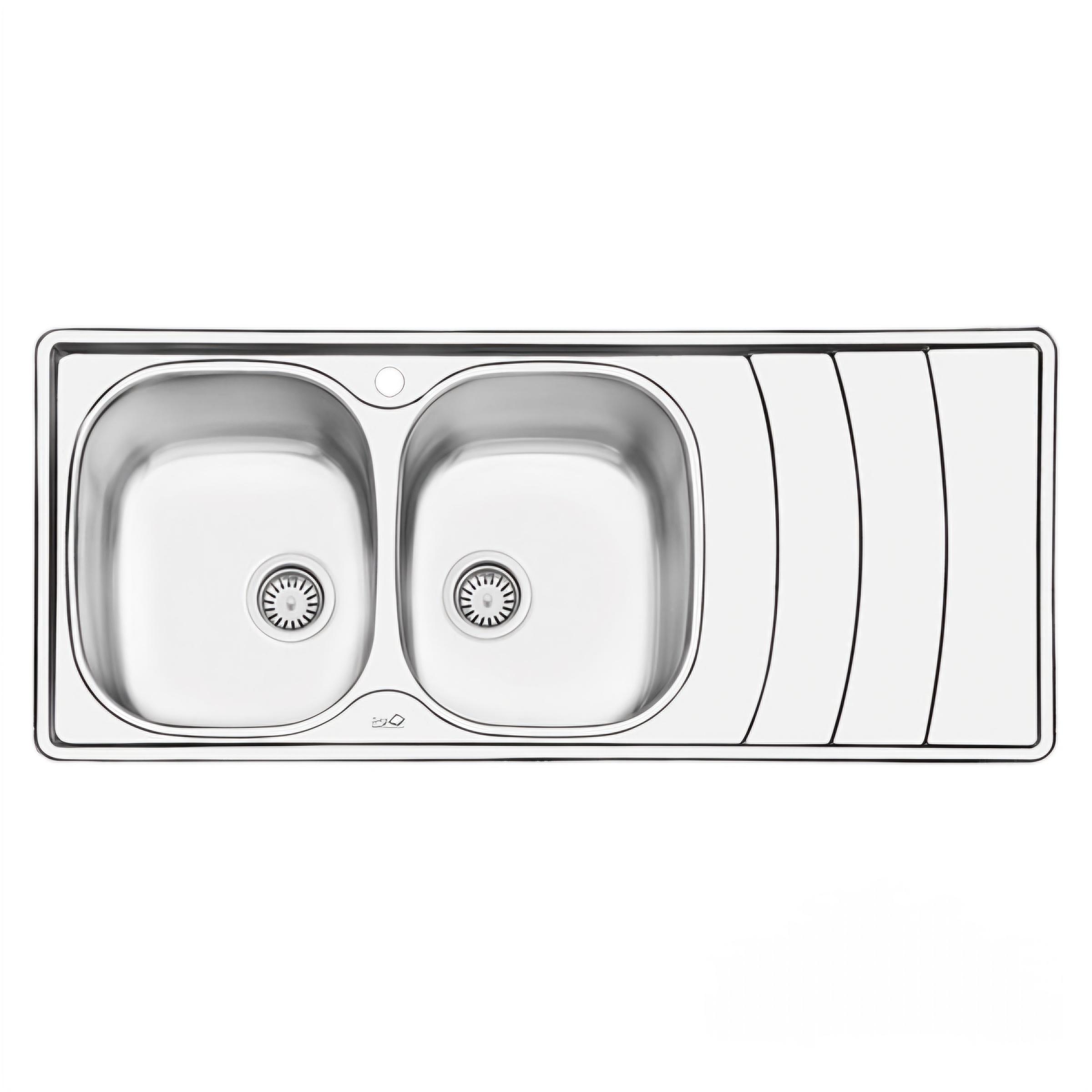 سینک ایلیا استیل مدل ۲۰۴۴ لگن چپ