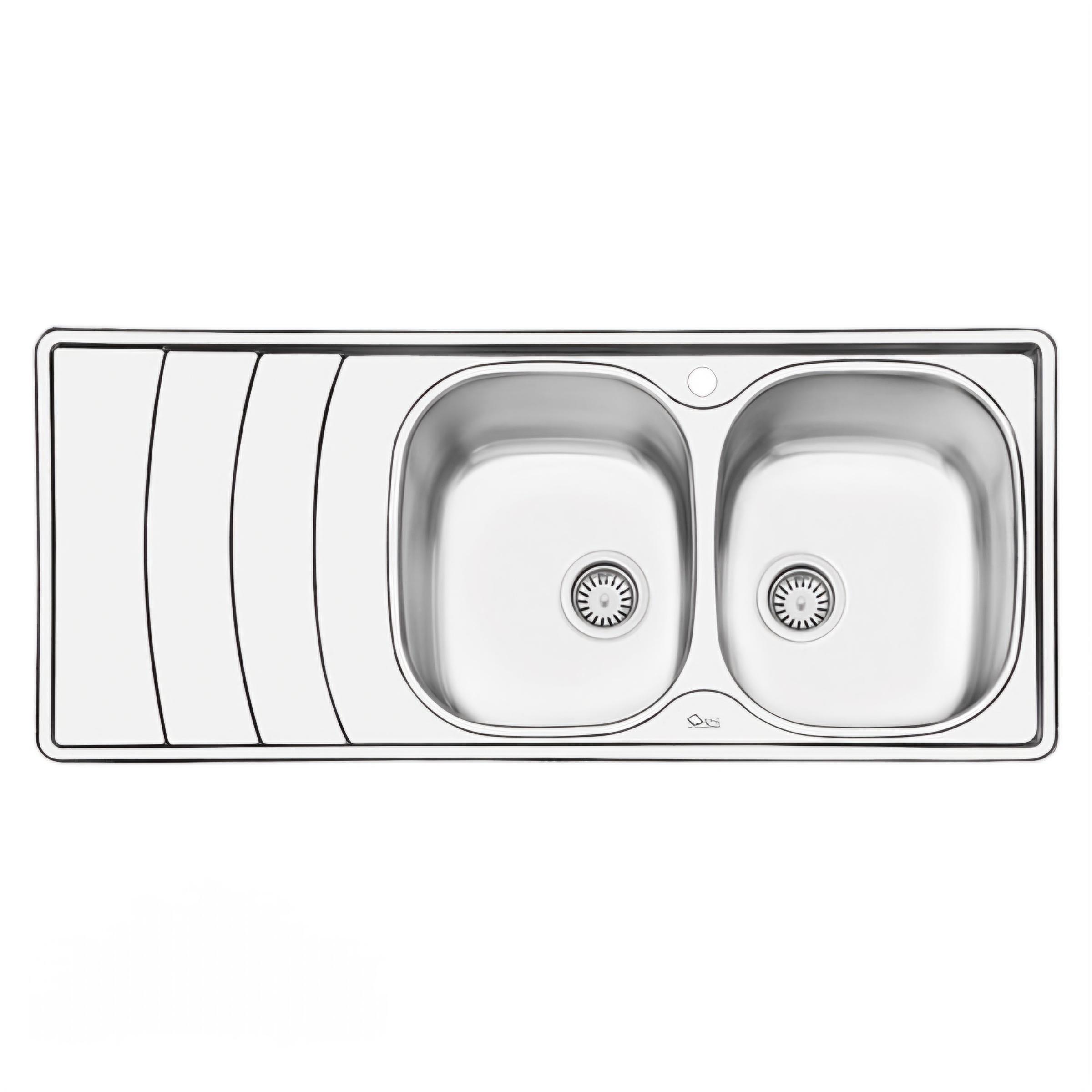 سینک توکار ایلیا استیل مدل ۲۰۴۴ لگن راست