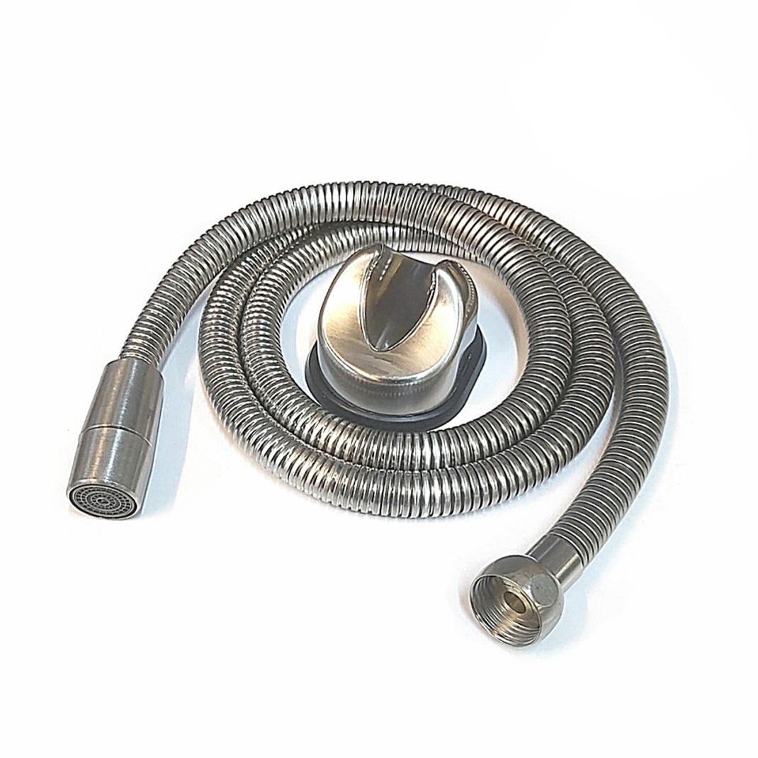 شلنگ توالت استیل مات نابل