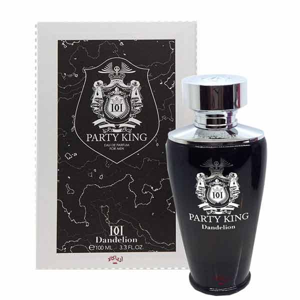 ادو پرفیوم مردانه دندلیون مدل پارتی کینگ حجم 100 میلی لیتر