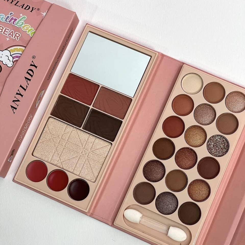 پالت سایه چندکاره کوچک طرح خرس برند(ANY LADY)