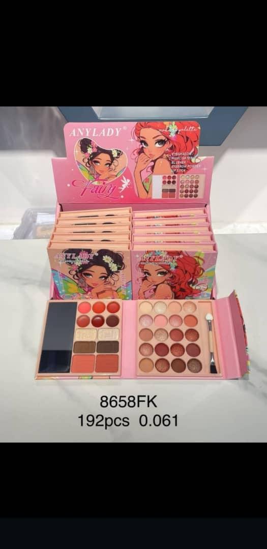 پالت سایه کیفی چندکاره ۳۲ رنگ برند انی لیدی مدل 8658FK