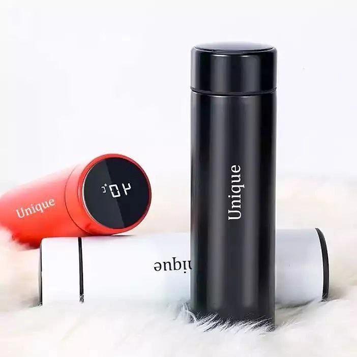فلاسک مسافرتی دماسنج دار مدل unique - نیم لیتری 500ml
