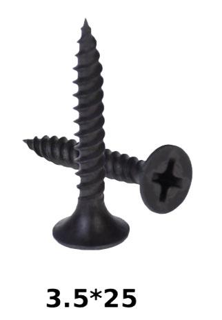 پیچ کناف مشکی  بسته1000عددی