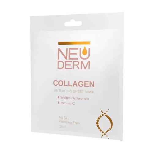 ماسک ورقه ای حاوی کلاژن نئودرم
