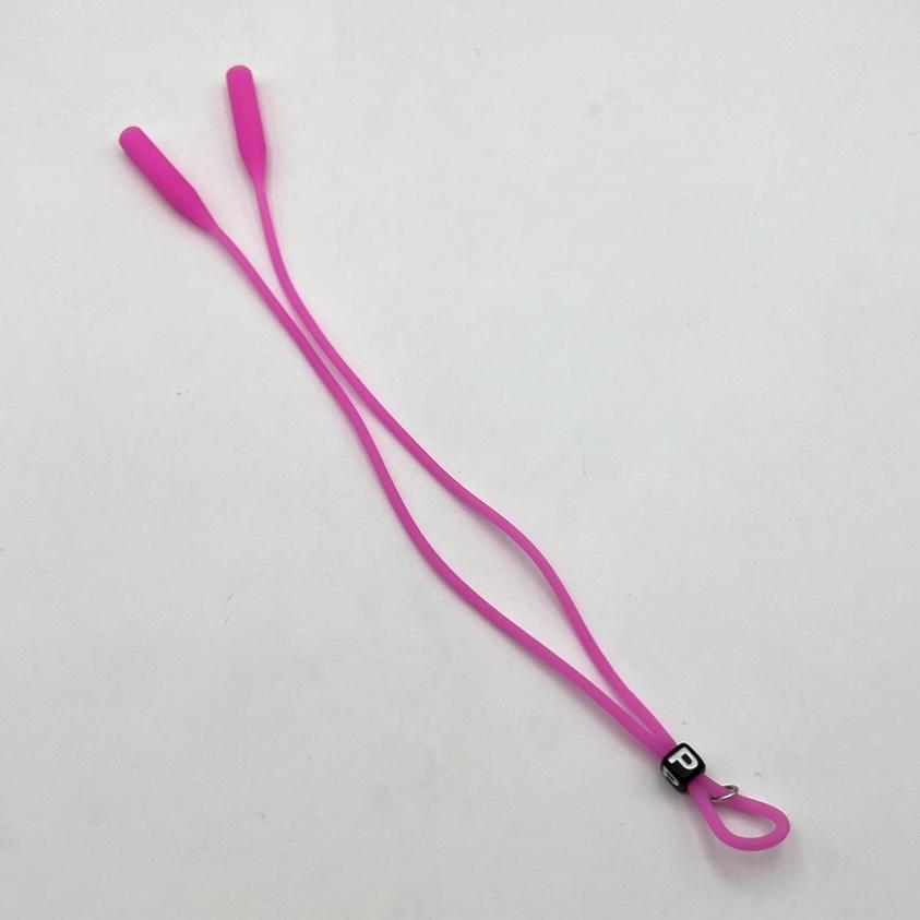 بند عینک سیلیکونی صورتی بسته دو عددی