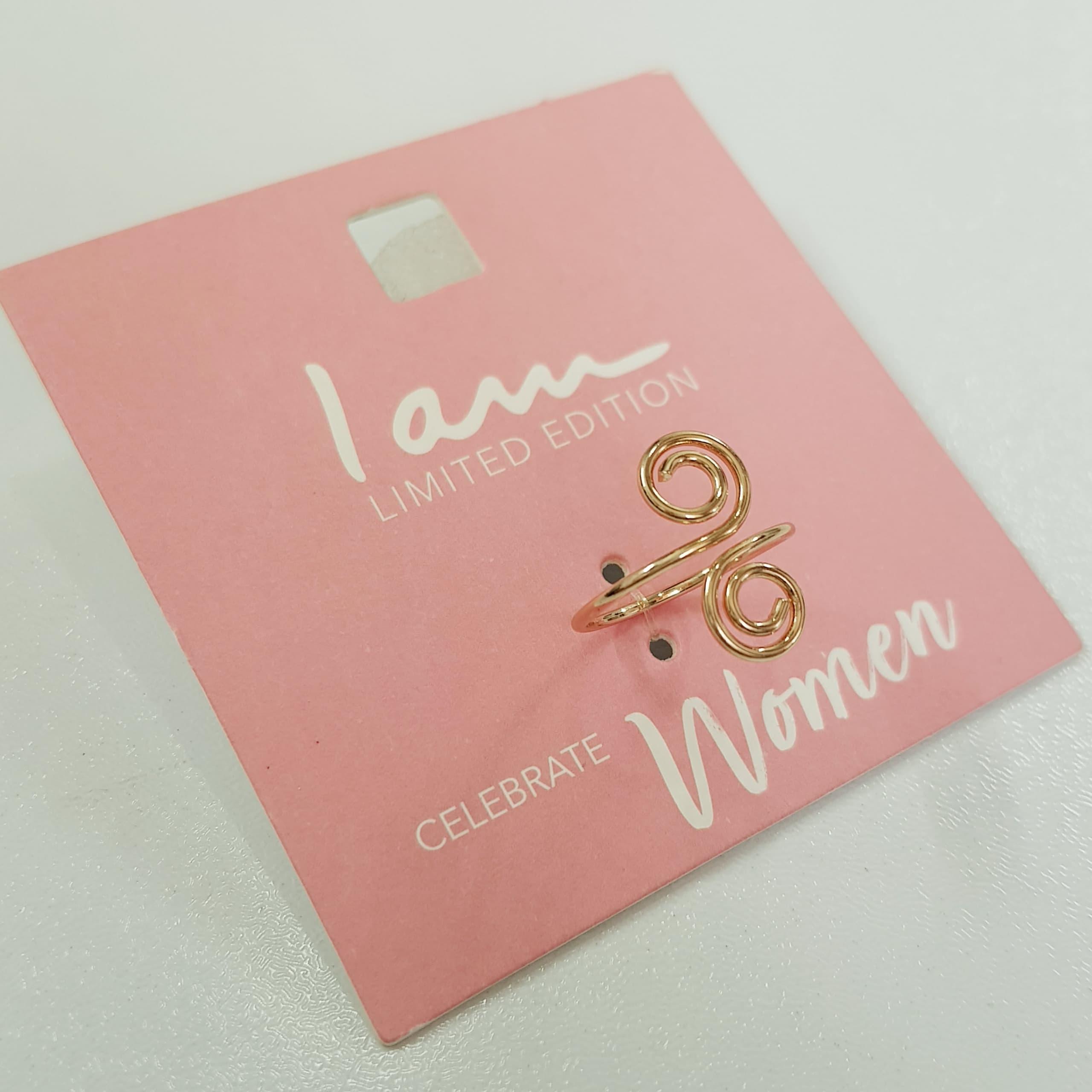 انگشتر پا طلایی ، مدل اسپیرال ، فری سایز قابل تنظیم