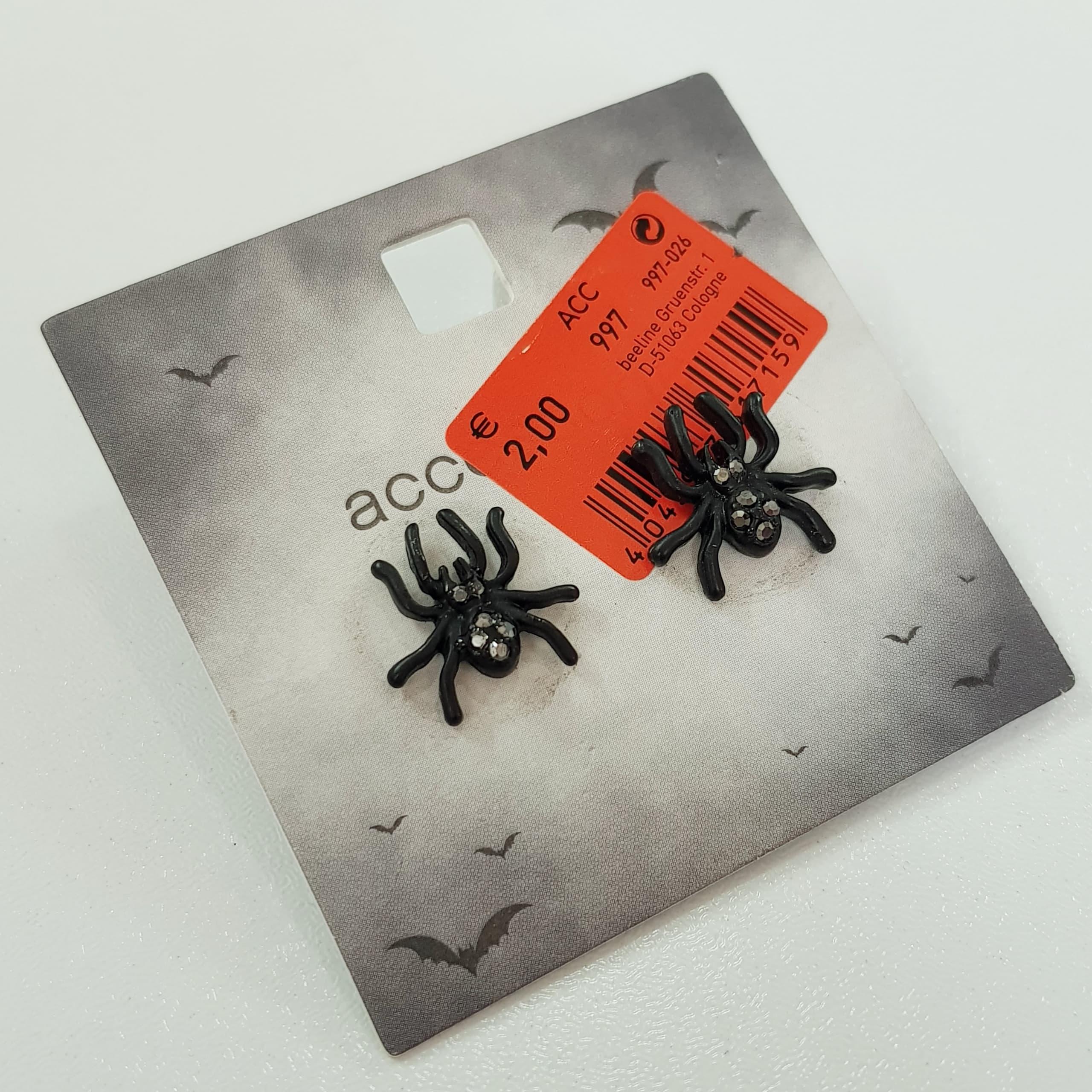 گوشواره گلگوش عنکبوتی هالووین