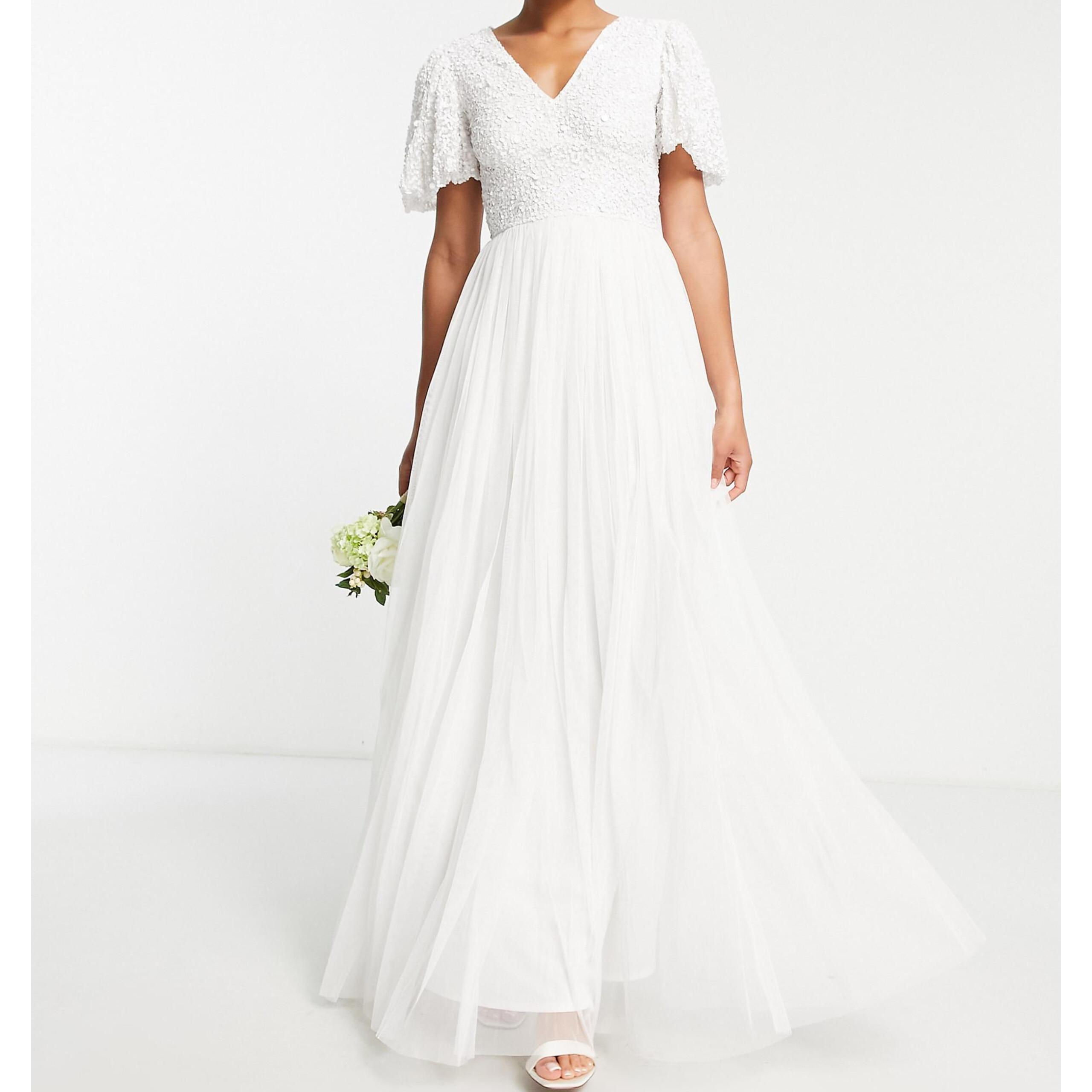 لباس عروس برند BEAUUT سری ASOS رومانی کد ۲۹۰۸۱