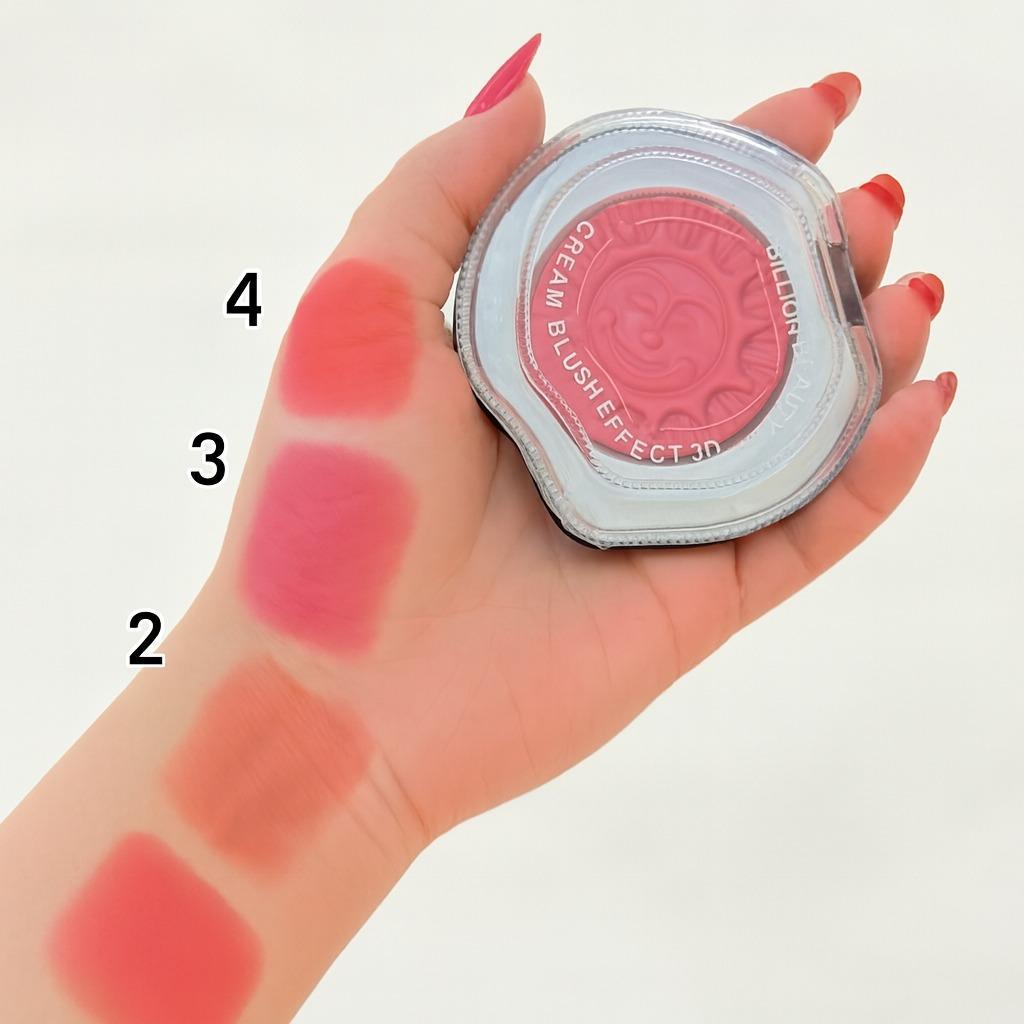 رژگونه خیس بیلیون بیوتی مدل 3D EFFECT شماره 01