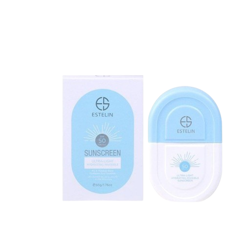 کرم ضد آفتاب بی رنگ استلین ESTELIN مدل ULTRA LIGHT وزن 50 گرم SPF 50