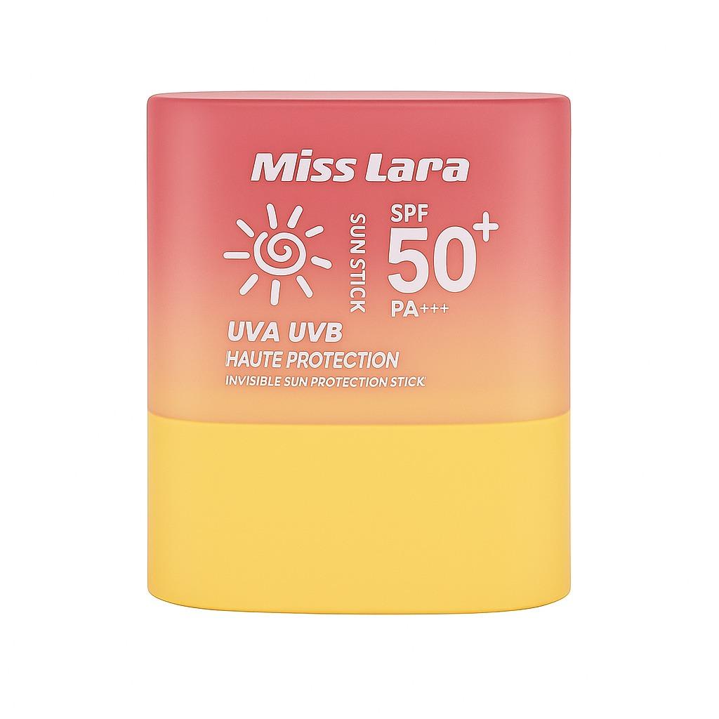 ضد آفتاب بی رنگ استیکی میس لارا SPF 50 وزن 10 گرم