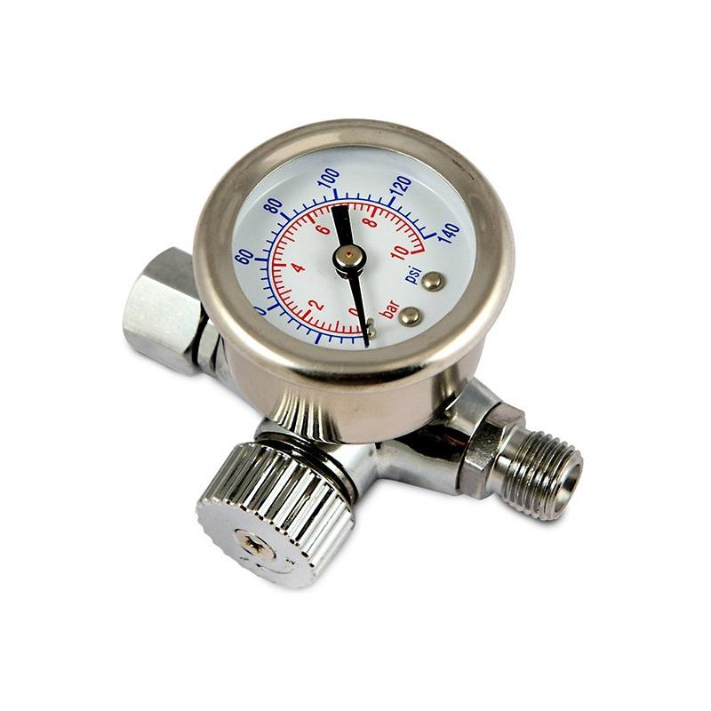 شیر تنظیم باد پیستوله ایتالکو گیج دار عقربه ای FR-5