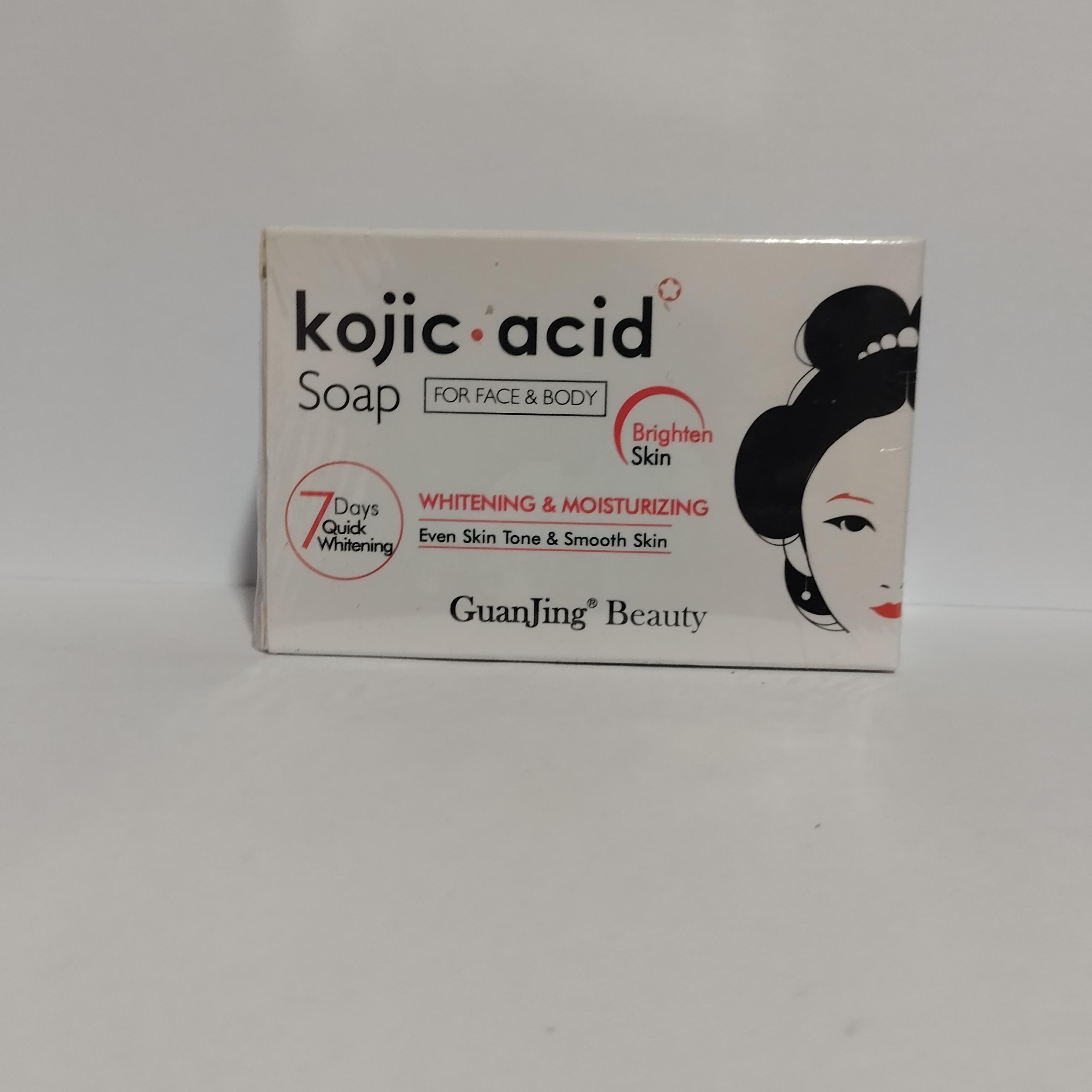 صابون روشن کننده صورت و بدن کوجیک اسید